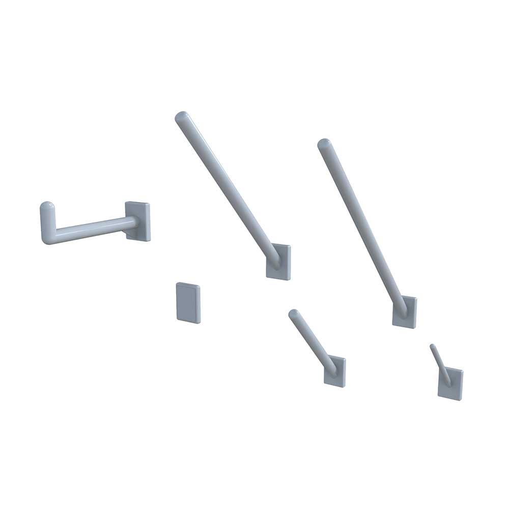 polypropylene pegs for stainless steel pegboards