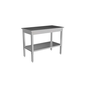 Stainless Steel Table with Adjustable Frame 48x24x1