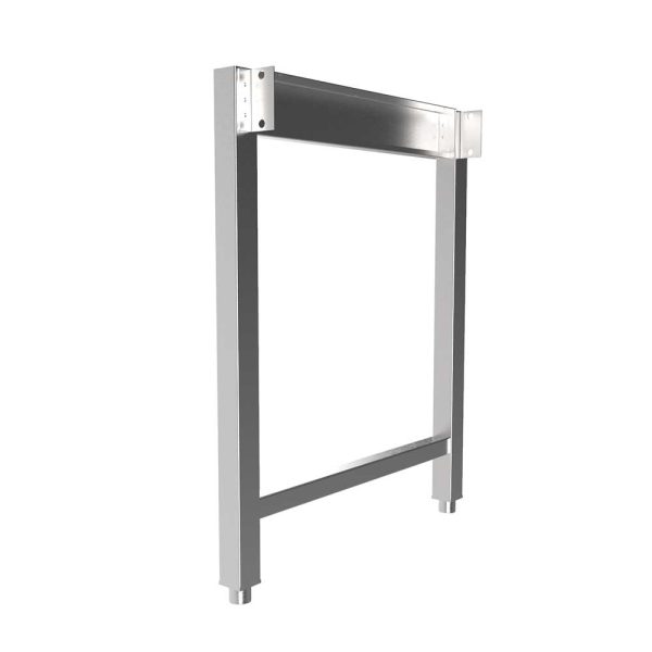 FE Stainless Steel H-Frame Table Leg - ADA Height