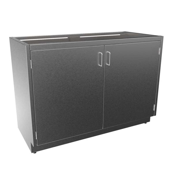 SBC3548 Stainless Steel Standing Height Base Cabinet