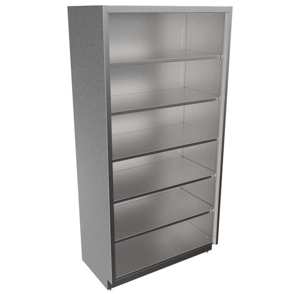 SFC8442-OF Stainless Steel Open Face Tall Cabinet