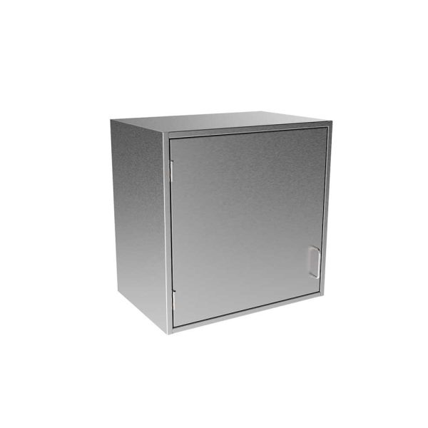 SWC2424-LH-16 Stainless Steel Solid Door Wall Cabinet