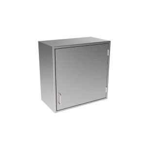 SWC2424-RH Stainless Steel Solid Door Wall Cabinet