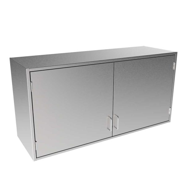 SWC2448-16 Stainless Steel Solid Door Wall Cabinet