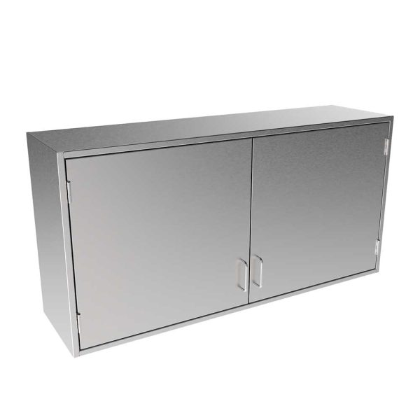 SWC2448 Stainless Steel Solid Door Wall Cabinet