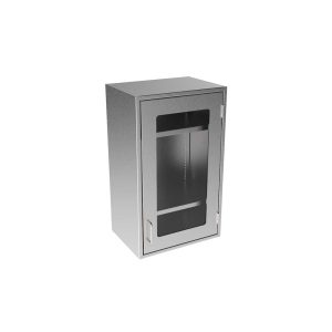 SWC3018-GD-RH Stainless Steel Framed Glass Door Wall Cabinet