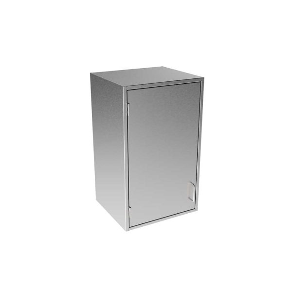 SWC3018-LH-16 Stainless Steel Solid Door Wall Cabinet