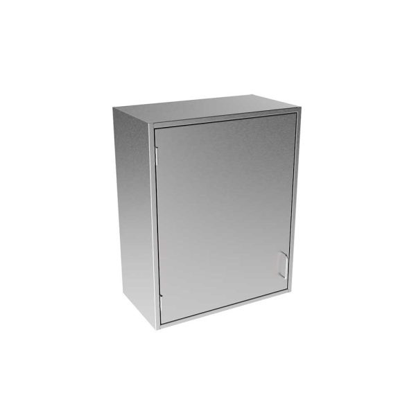 SWC3024-LH Stainless Steel Solid Door Wall Cabinet