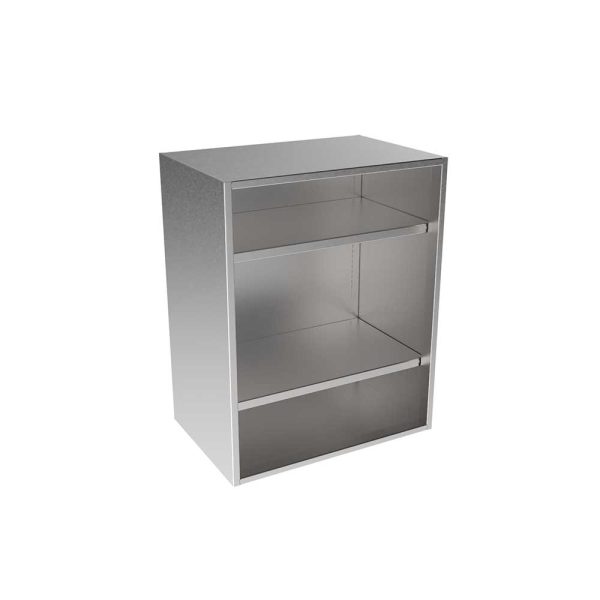 SWC3024-OF-16 Stainless Steel Open Face Wall Cabinet
