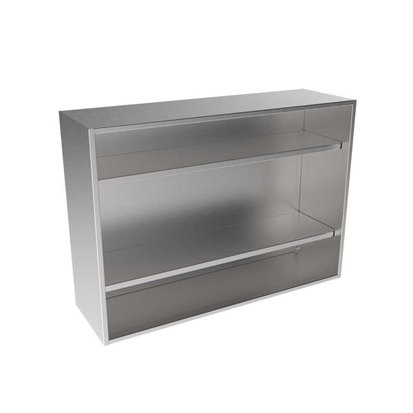 SWC3042-OF Stainless Steel Open Face Wall Cabinet
