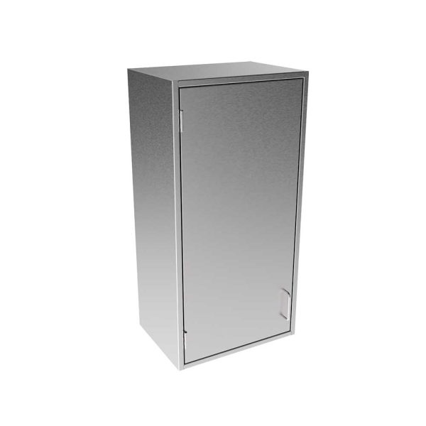 SWC3618-LH Stainless Steel Solid Door Wall Cabinet