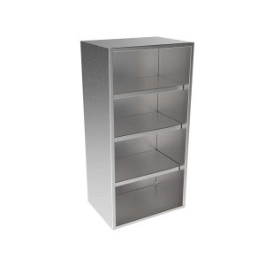 SWC3618-OF Stainless Steel Open Face Wall Cabinet