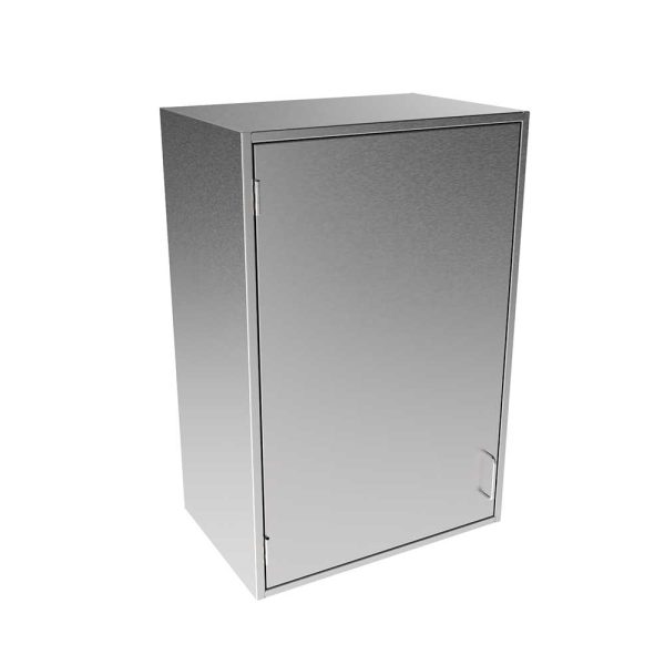 SWC3624-LH-16 Stainless Steel Solid Door Wall Cabinet
