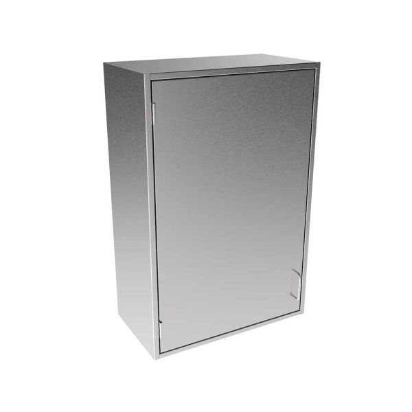 SWC3624-LH Stainless Steel Solid Door Wall Cabinet