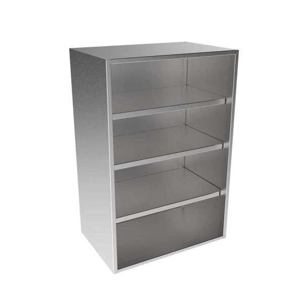 SWC3624-OF-16 Stainless Steel Open Face Wall Cabinet