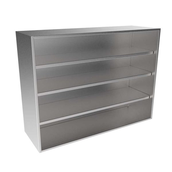 SWC3648-OF-16 Stainless Steel Open Face Wall Cabinet