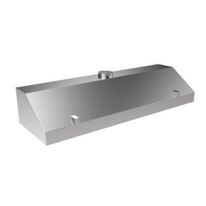 WCH-9630-18 Stainless Steel Wall Canopy Hood, front view