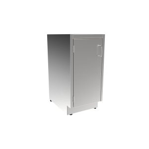 SBC3515-LH Stainless Steel Standing Height Base Cabinet