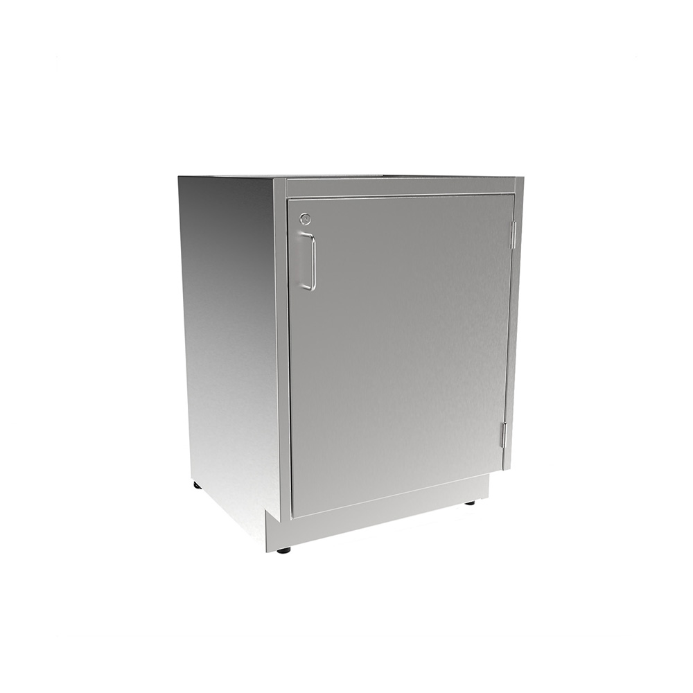 SBC3224-RH Stainless Steel ADA Height Base Cabinet - Image 2