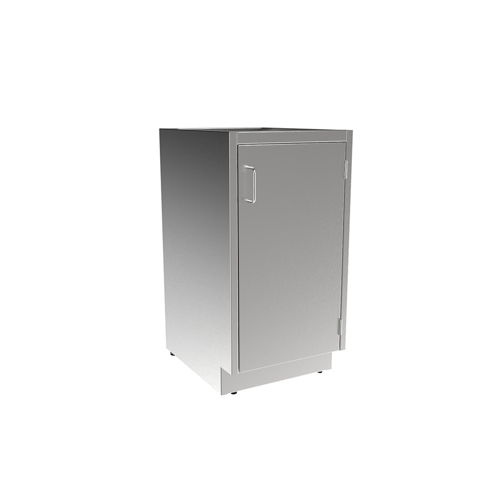 SBC3518-RH Stainless Steel Standing Height Base Cabinet
