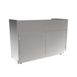 SBC3548-SK Stainless Steel Standing Height Sink Base Cabinet