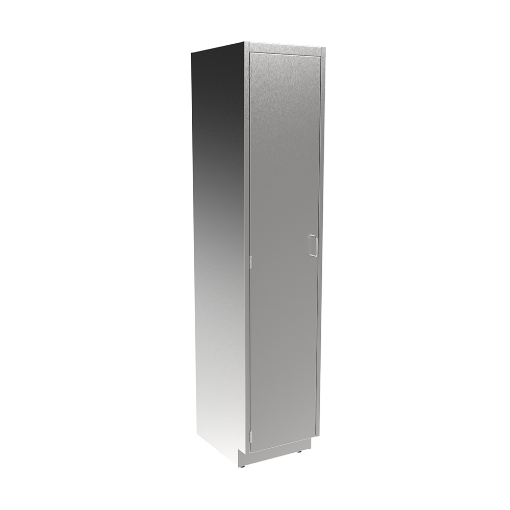SFC8418-LH Stainless Steel Solid Door Tall Cabinet