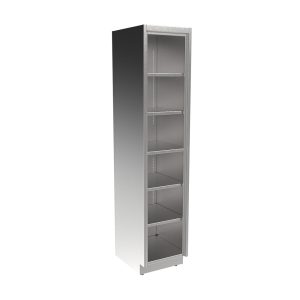 SFC8418-OF Stainless Steel Open Face Tall Cabinet