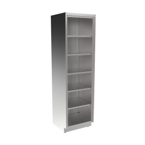 SFC8424-OF Stainless Steel Open Face Tall Cabinet