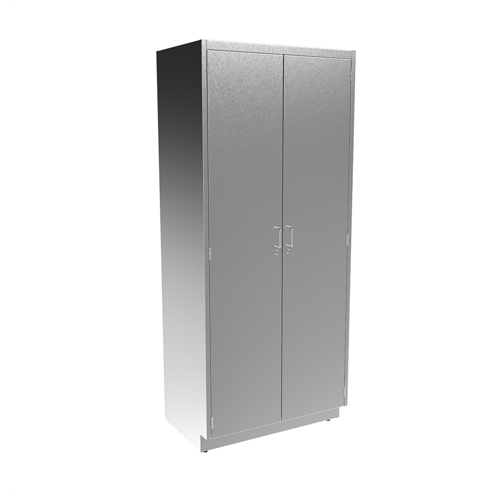 SFC8436 Stainless Steel Solid Door Tall Cabinet - Inter Dyne Systems