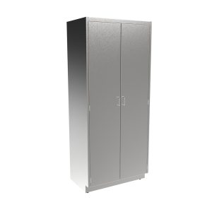 SFC8436 Stainless Steel Solid Door Tall Cabinet