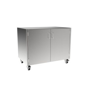 SMC2936 Stainless Steel Sitting Height Mobile Cabinet