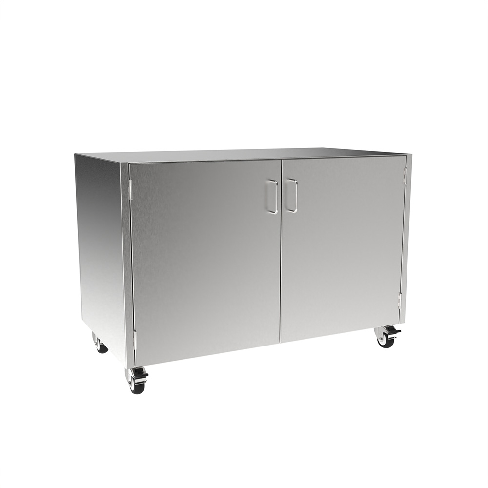 SMC2942 Stainless Steel Sitting Height Mobile Cabinet