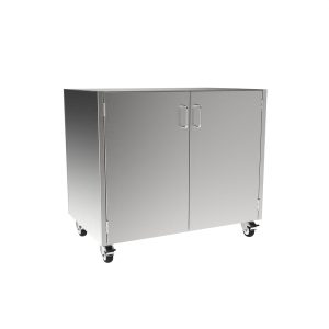 SMC3236 Stainless Steel ADA Height Mobile Cabinet