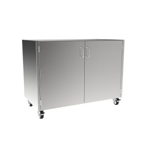 SMC3242 Stainless Steel ADA Height Mobile Cabinet