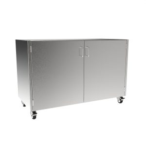 SMC3248 Stainless Steel ADA Height Mobile Cabinet