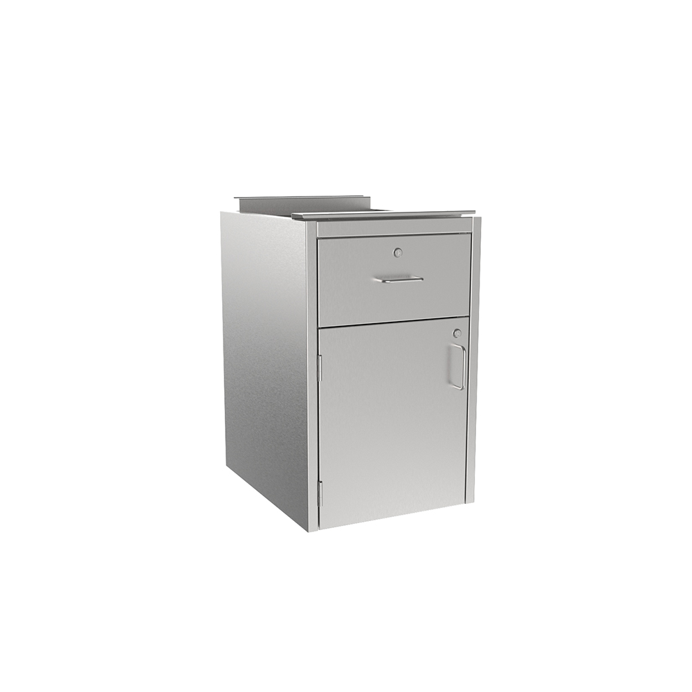 SSC2818-A-LH Stainless Steel Suspended Cabinet - Image 2