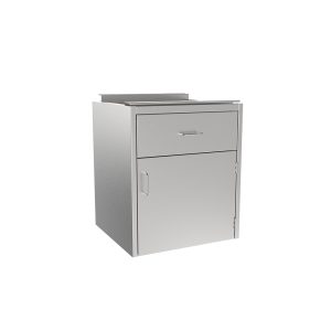 SSC2824-A-RH Stainless Steel Suspended Cabinet