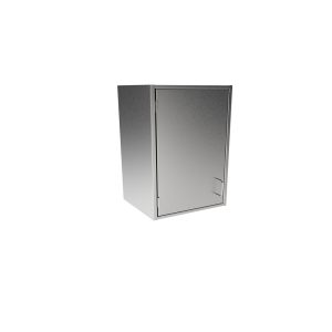 SWC1815-LH Stainless Steel Solid Door Wall Cabinet