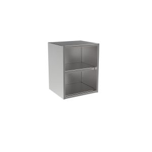 SWC1815-OF Stainless Steel Open Face Wall Cabinet