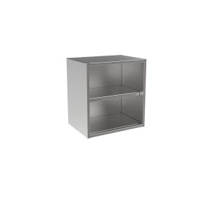 SWC1818-OF Stainless Steel Open Face Wall Cabinet