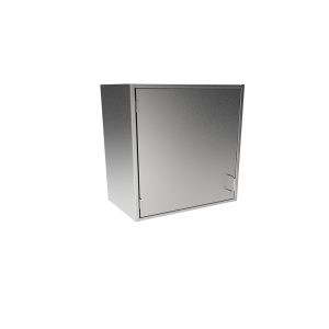 SWC1821-LH Stainless Steel Solid Door Wall Cabinet