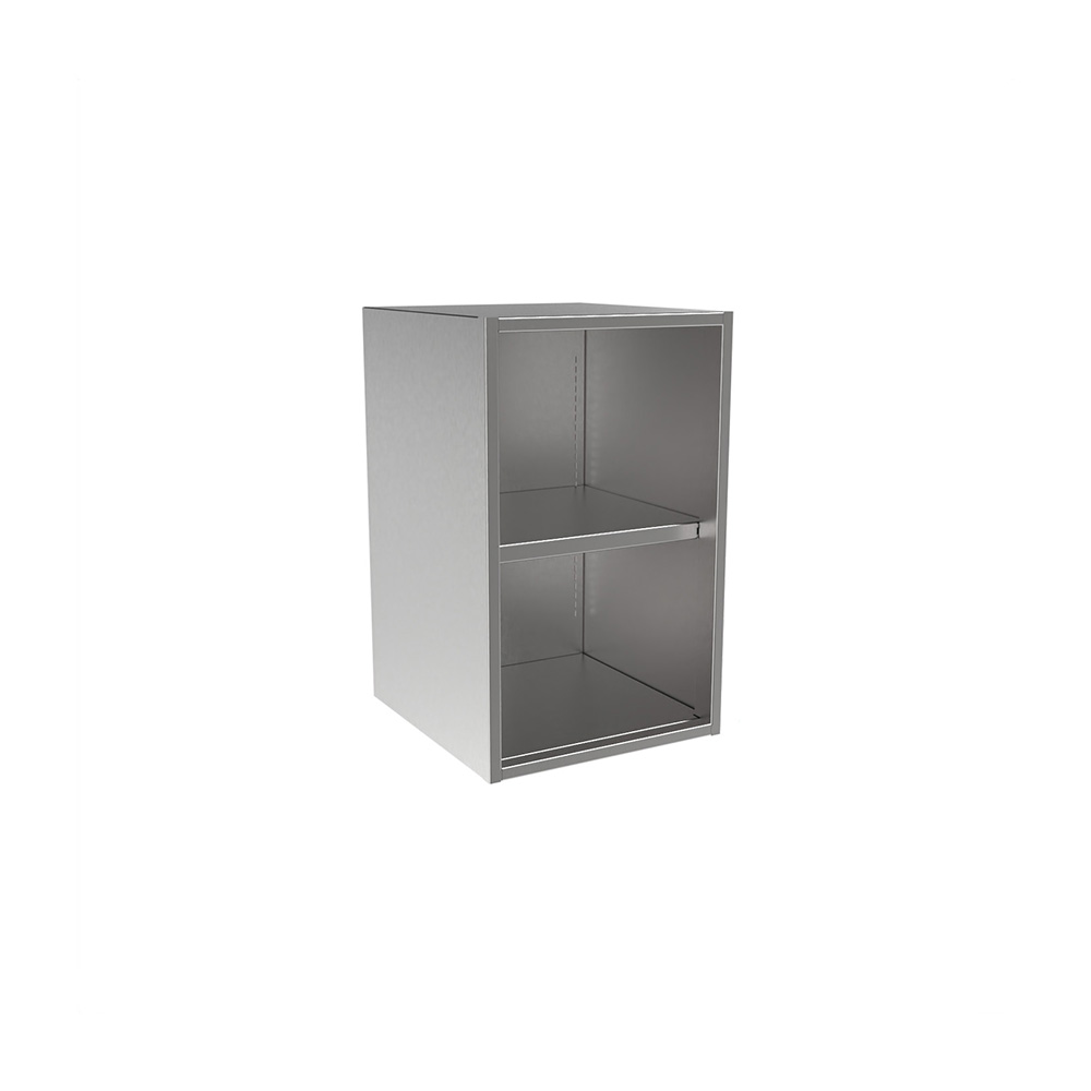SWC2415-OF Stainless Steel Open Face Wall Cabinet - Image 2