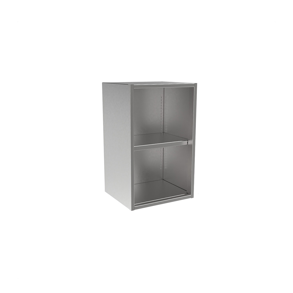 SWC2415-OF Stainless Steel Open Face Wall Cabinet