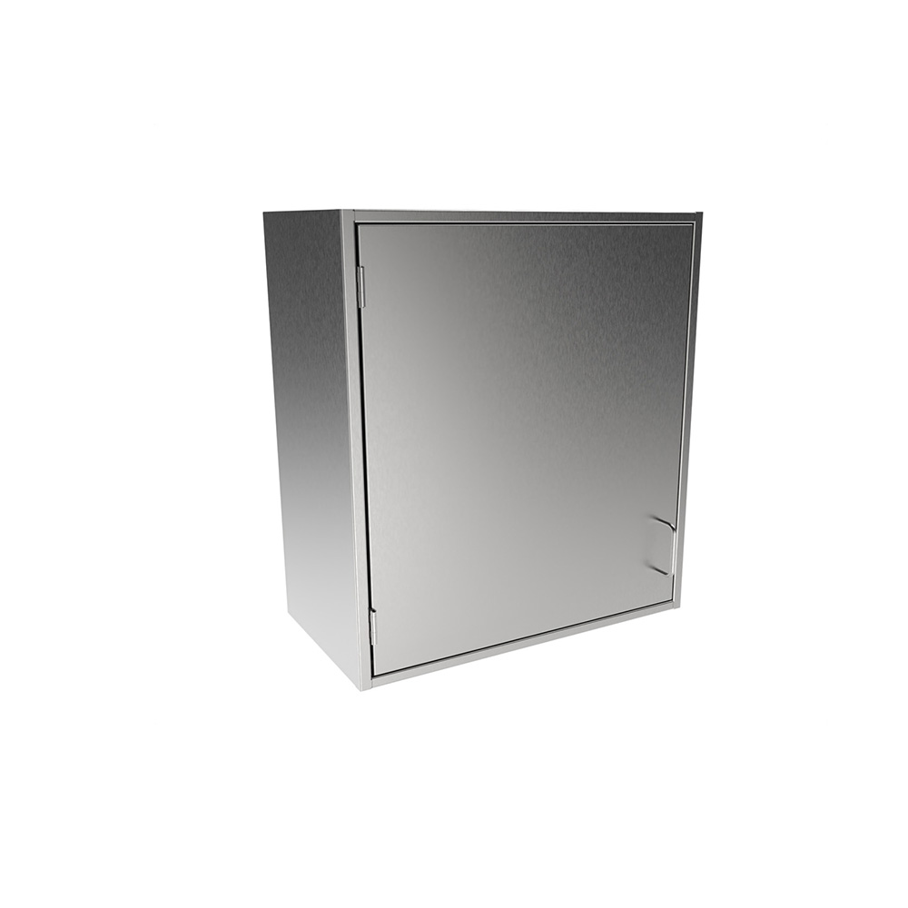 SWC2424-LH Stainless Steel Solid Door Wall Cabinet
