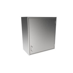 SWC2424-RH Stainless Steel Solid Door Wall Cabinet