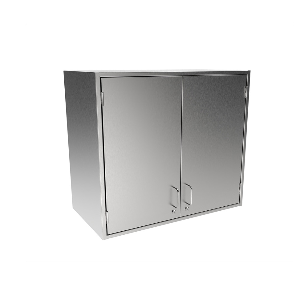 SWC2430 Stainless Steel Solid Door Wall Cabinet - Image 4