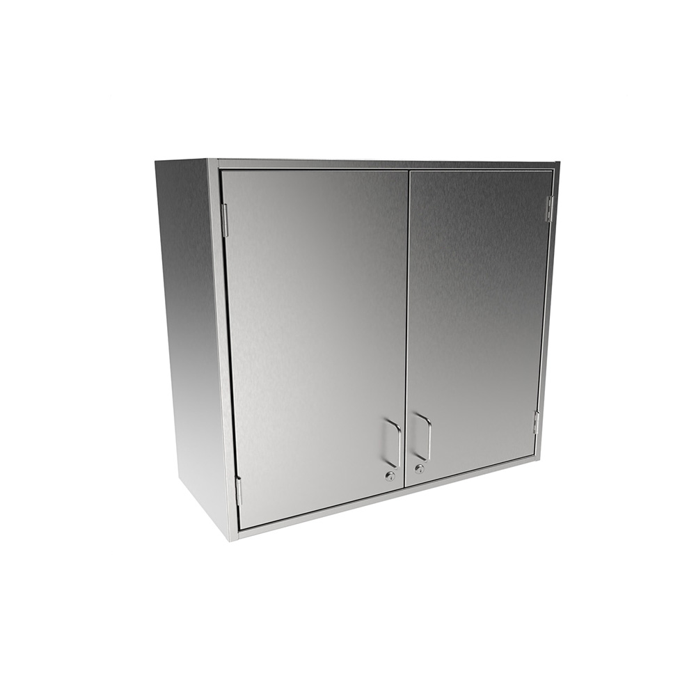SWC2430 Stainless Steel Solid Door Wall Cabinet - Image 2