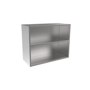 SWC2430-OF Stainless Steel Open Face Wall Cabinet