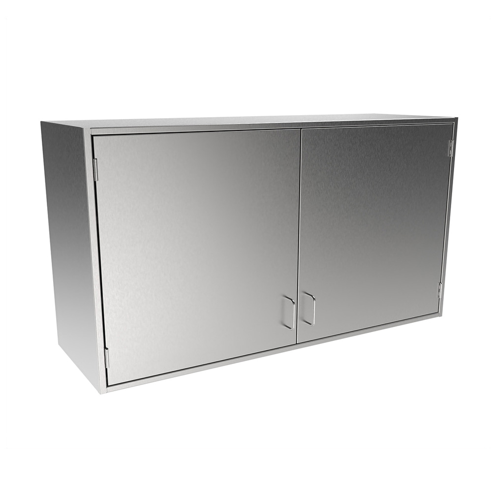 SWC2448 Stainless Steel Solid Door Wall Cabinet - Image 3