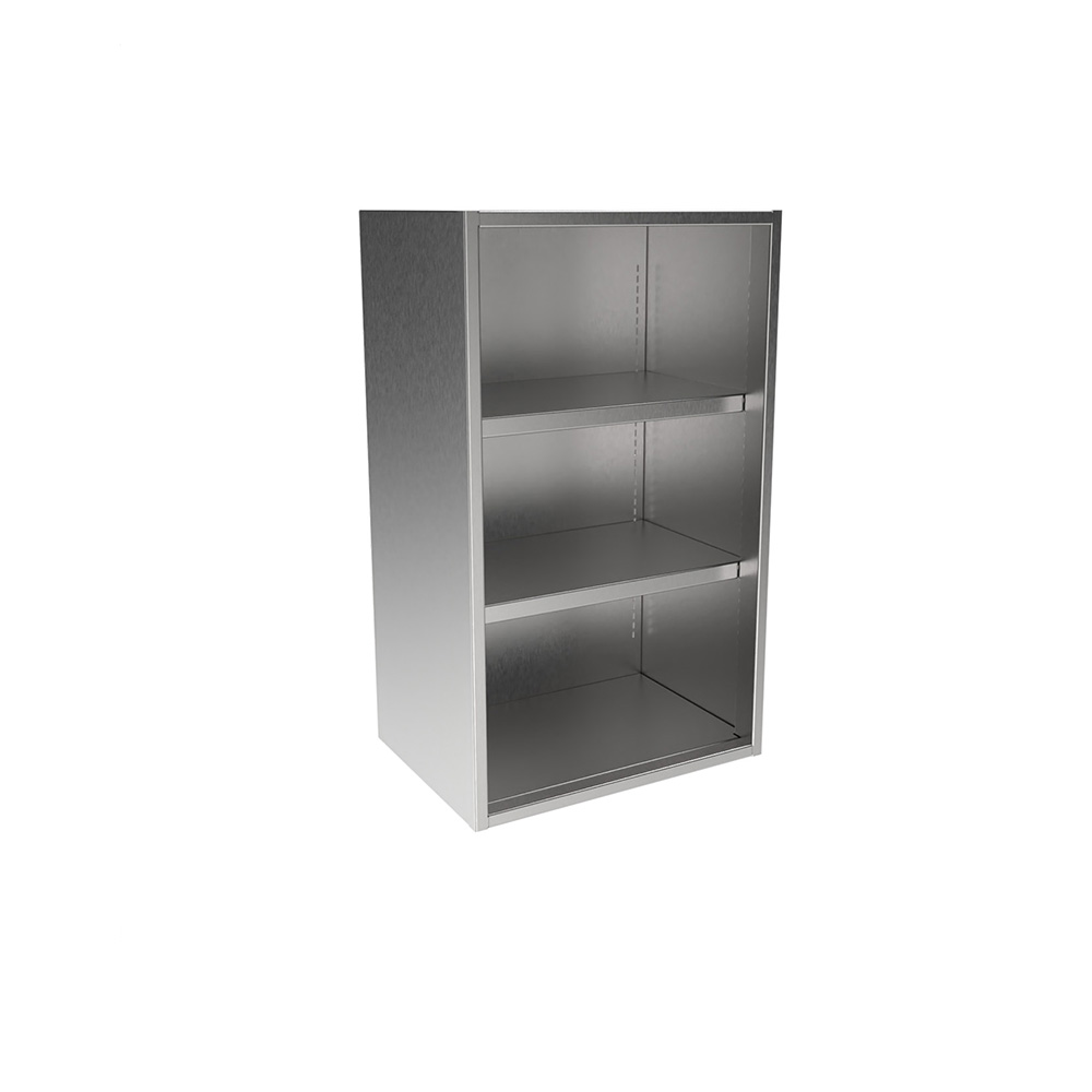 SWC3018-OF Stainless Steel Open Face Wall Cabinet